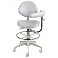 Plasdent CLASSICAL PLUS ASSISTANT STOOL, BACK REST